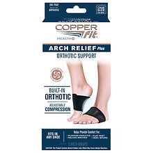 Copper Compression Arch Support, 2 Pairs