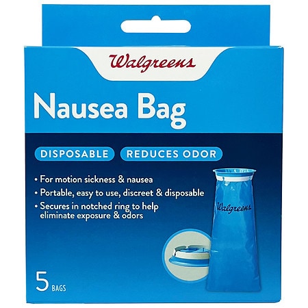 Vomit Bags Disposable, Leak-proof Barf Bags, Portable Blue Emesis Bags, Puke  Throw Up Nausea Motion Sickness Bags For Car, Travel | Fruugo MY