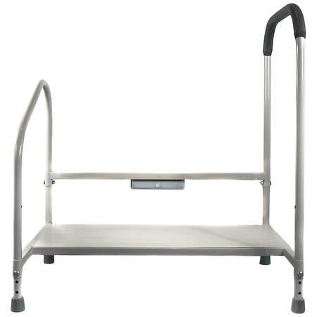step2health Bed Rails For Elderly with Adjustable Height Bed Step White