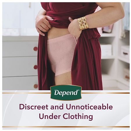 Always Discreet Adult Incontinence & Postpartum Underwear for Women Maximum  Large, 17 count - Baker's