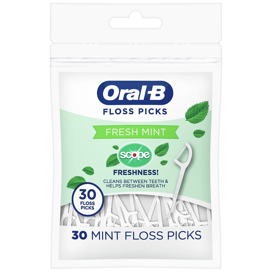 30-Count Oral-B Burst of Scope Floss Picks for Free
