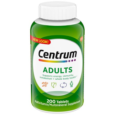 Centrum Adult Multivitamin & Multimineral Supplements Tablets