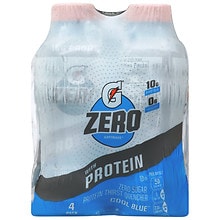 Save on Gatorade Zero Protein Thirst Quencher Fruit Punch - 4 pk
