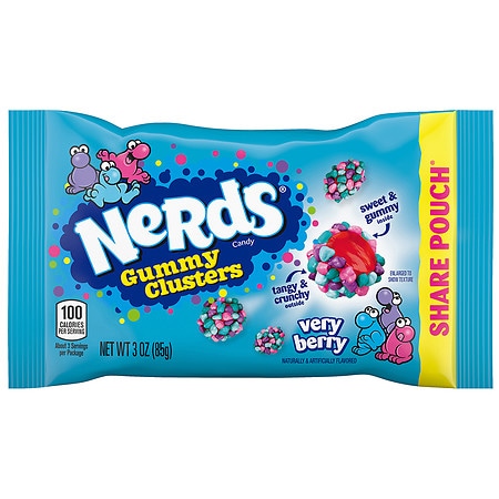 Nerds Rainbow Crunchy Candy - 5 oz/12 pack