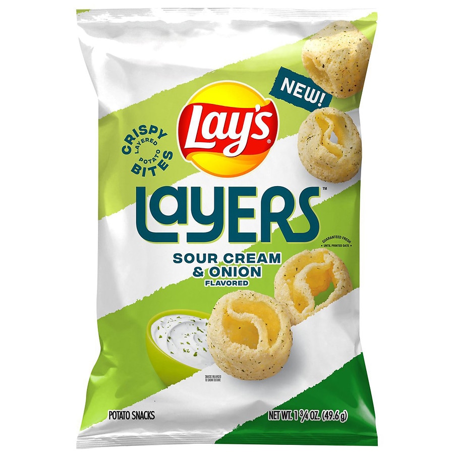 Ruffles Potato Chips Cheddar & Sour Cream Flavored 12 1/2 Oz, Tortilla  Chips