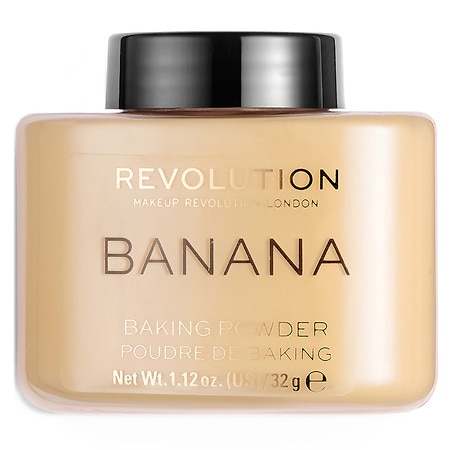 Makeup Revolution Loose Baking Powder, Banana