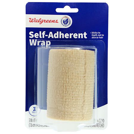 Walgreens Self-Adherent Wrap Tan