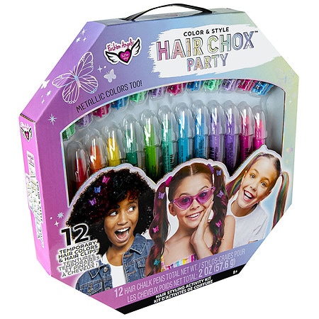 Fashion Angels Color & Style Hair Chox Party | Walgreens