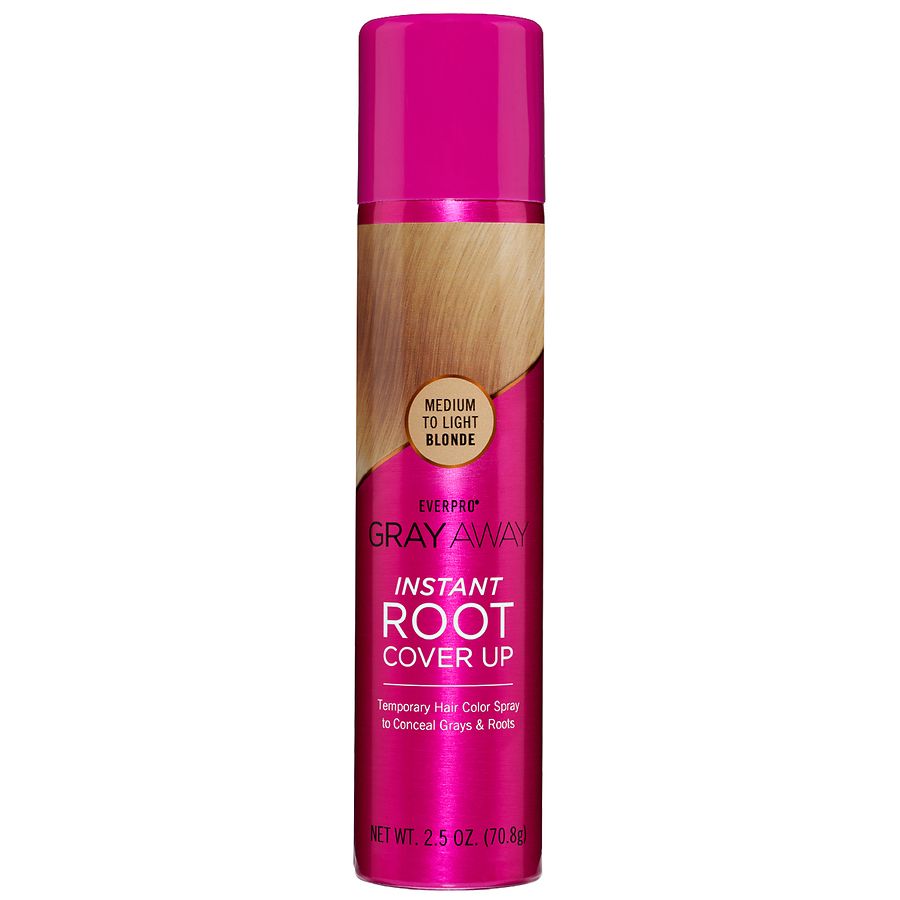 GRAY AWAY Root Touch Up, Medium to Light Blonde