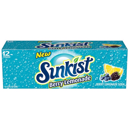 UPC 078000035551 product image for Sunkist Berry Lemonade Soda - 12.0 oz x 12 pack | upcitemdb.com