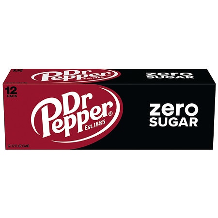 Dr Pepper Zero Sugar Soda