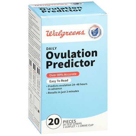 Walgreens Daily Ovulation Predictor Test Strips