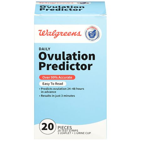 Walgreens Daily Ovulation Predictor Test Strips