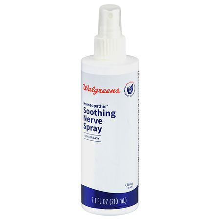Walgreens Homeopathic Soothing Nerve Spray Citrus