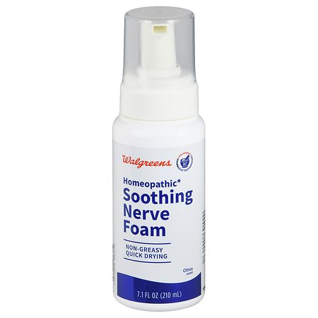 Walgreens Homeopathic Soothing Nerve Foam Citrus