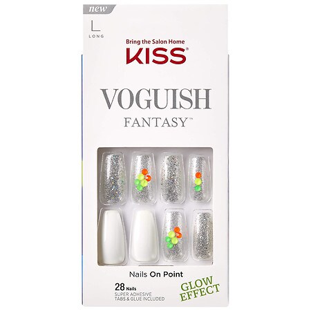 Kiss Voguish Fantasy Fake Nails, Afterglow | Walgreens Kiss Voguish Fantasy Fake Nails, Afterglow | Walgreens