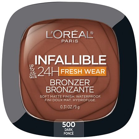 L'Oreal Paris Infallible Up to 24H Fresh Wear Soft Matte Bronzer 500 Dark