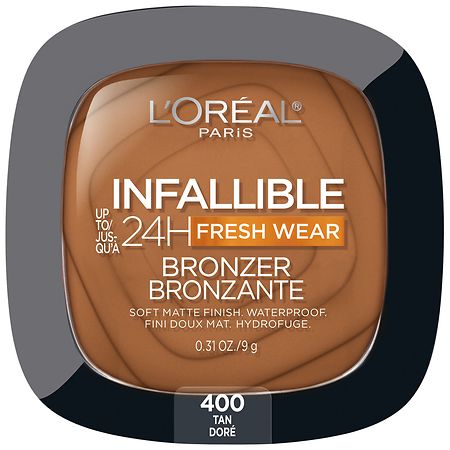 L'Oreal Paris Infallible Up to 24H Fresh Wear Soft Matte Bronzer 400 Tan