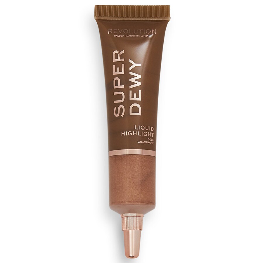 Makeup Revolution Super Dewy Liquid Highlighter, Gold Champagne Walgreens