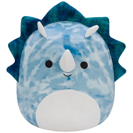 Squishmallows Jerome - Triceratops 11 inch Grey Tie-Dye