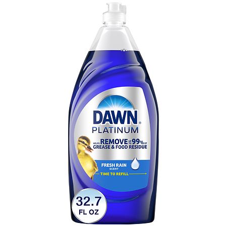 Dawn Platinum Dish Soap Fresh Rain