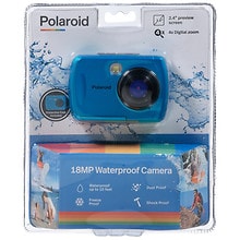 Solenoide Comida líder Polaroid 18MP Waterproof Camera Teal | Walgreens