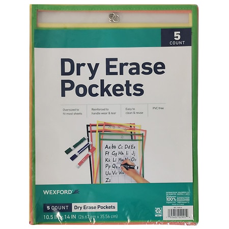 Wexford Dry Erase Pockets