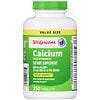 Walgreens Calcium 600 mg Plus Vitamin D3 20 mcg Tablets (250 days ...