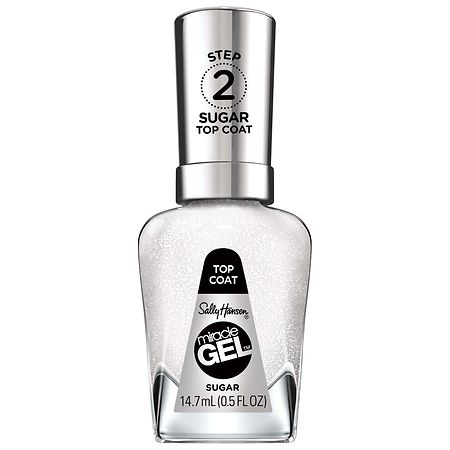 Sally Hansen Miracle Gel Special Effects Top Coats Collection, Sugar |  Walgreens