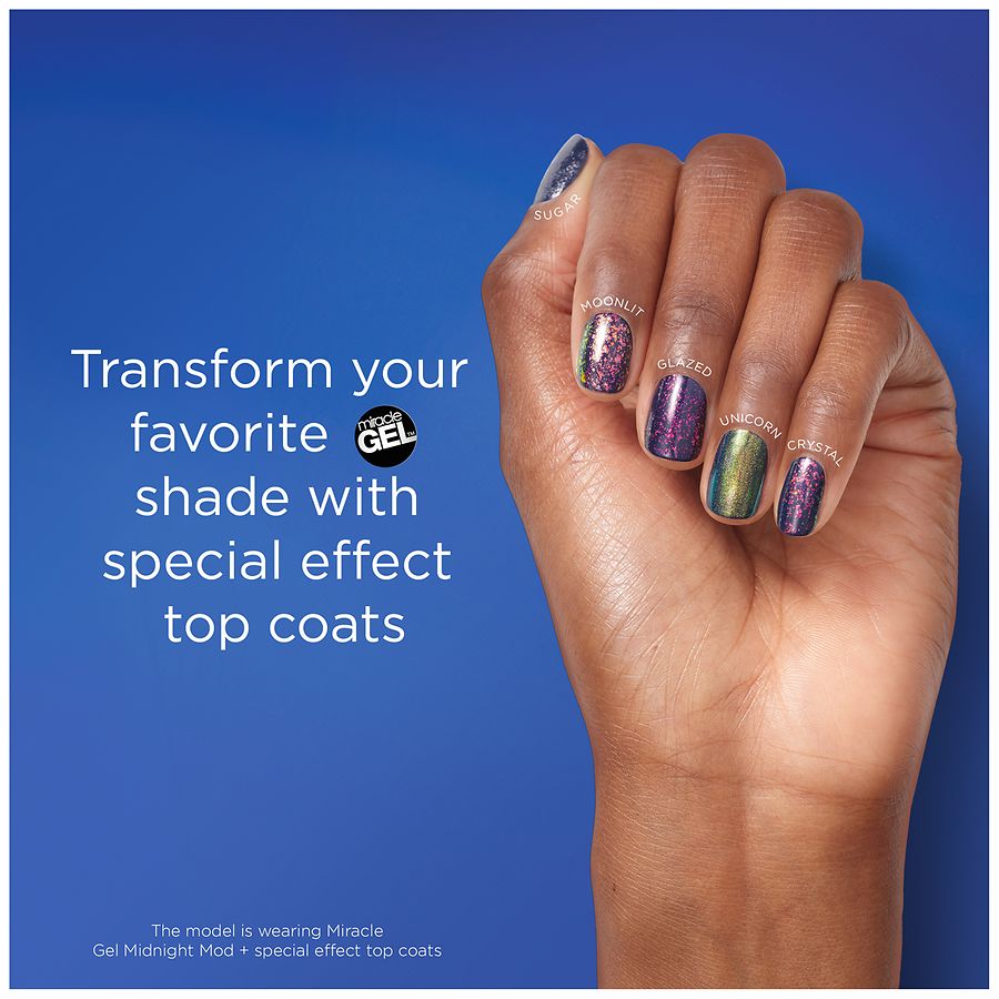 Sally Hansen Miracle Gel Special Effects Top Coats Collection