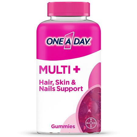 One A Day MultiPlus Hair, Skin & Nails Support Multivitamin Fruit