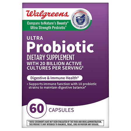 Walgreens Ultra Probiotic Capsules