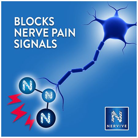 Nervive Nerve Care, Pain Relieving Cream, Max Strength Non-Greasy Topical Pain Reliever