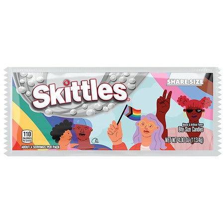UPC 022000282903 product image for Skittles Original Chewy Candy Limited Edition PRIDE Share Size - 4.0 oz | upcitemdb.com
