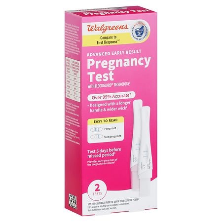 Walgreens Advanced Early Result Pregnancy Test