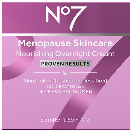 No7 Menopause Skincare Nourishing Overnight Cream