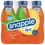 Diet Snapple Peach Tea 16 oz Bottles (Pack Of 6) for sale online