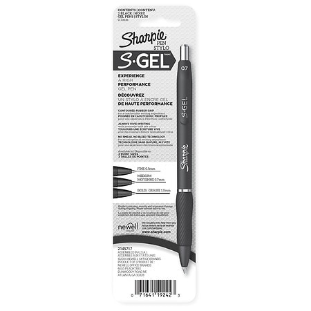 Sharpie S-Gel Fashion White Gel Pens