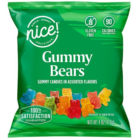 Nice! Gummy Bears Candy Assorted