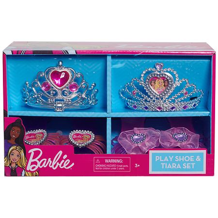 Barbie Play Shoe and Tiara Set