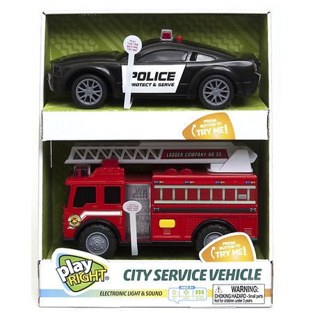 Playright Rescue Vehicles