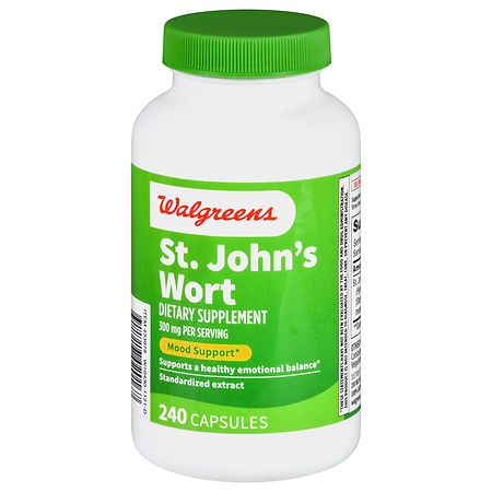 Walgreens St. John's Wort 300 mg Capsules