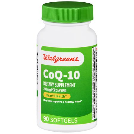 Walgreens CoQ-10 200 mg Softgels
