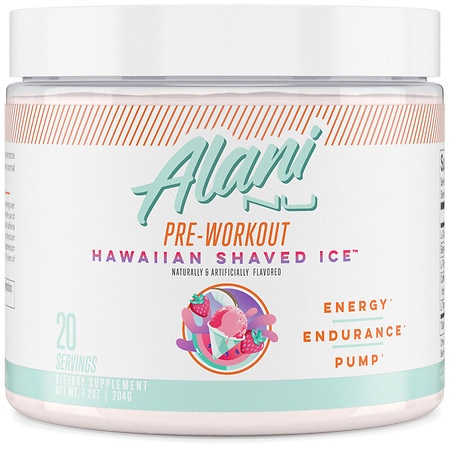 Alani Nu Pre-Workout Hawaiian Shaved Ice