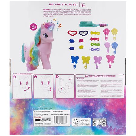 Walgreens Rainbow Dreams Unicorn Styling Set | Walgreens
