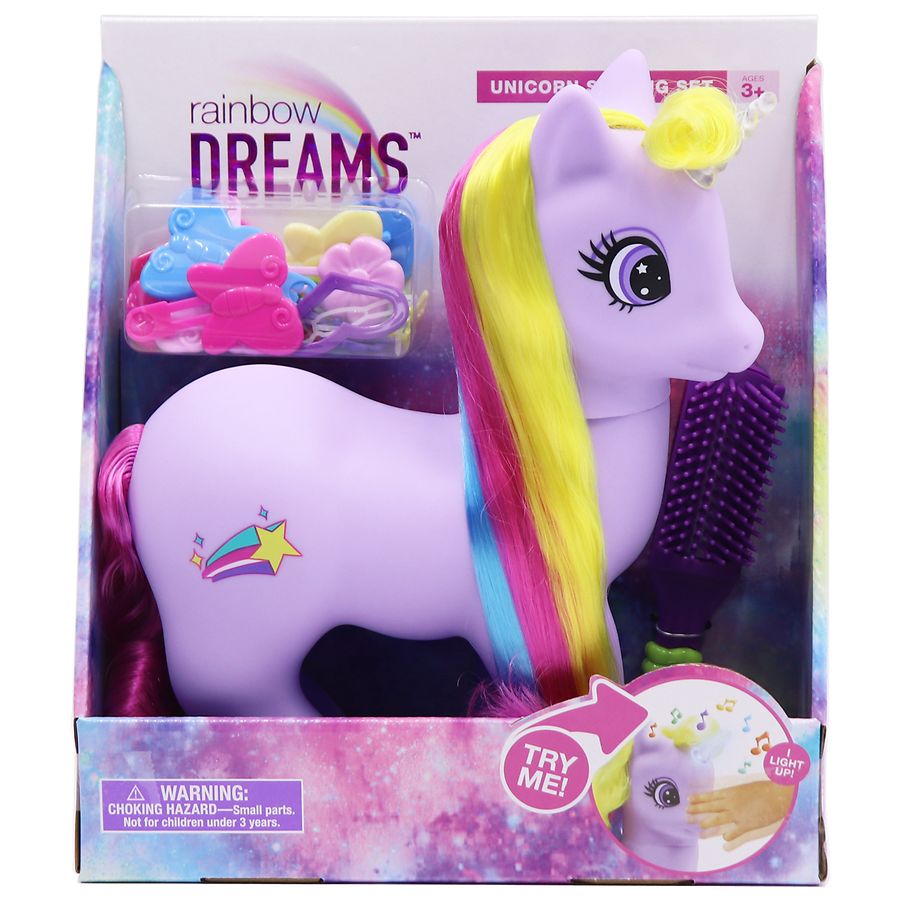 Rainbow Dreams Unicorn Styling Set