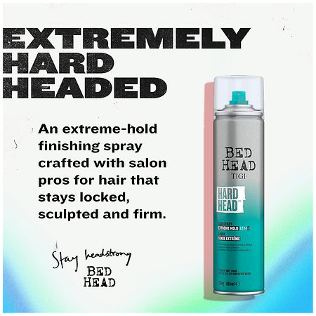 TIGI Bed Head Hard Head Hairspray for Extreme Hold | Walgreens
