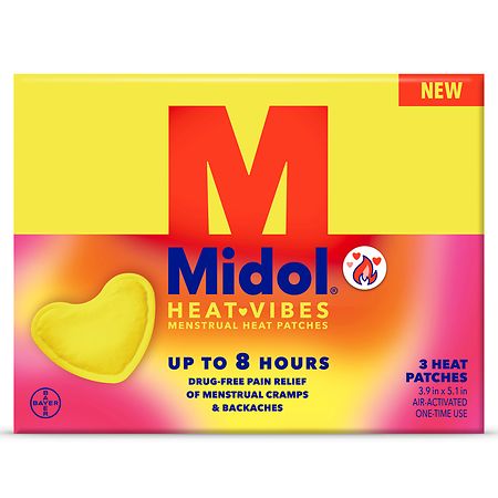 Midol Menstrual Pain Relief Heat Patches