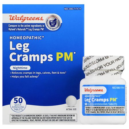 Walgreens Leg Cramps PM Quick-Dissolving Tablets
