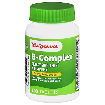 Walgreens B-Complex with Vitamin C Tablets